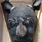 Rhinocéros, masque