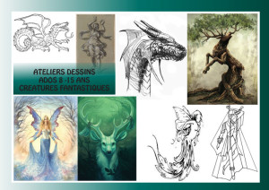 atelier creatures fantastiques